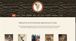 Desktop Screenshot of etowahsportsmansclub.com