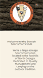 Mobile Screenshot of etowahsportsmansclub.com